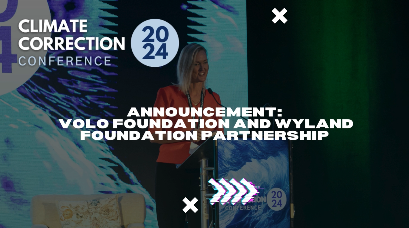 Climate Correction™ 2024: Announcement - VoLo Foundation and Wyland Foundation Partnership